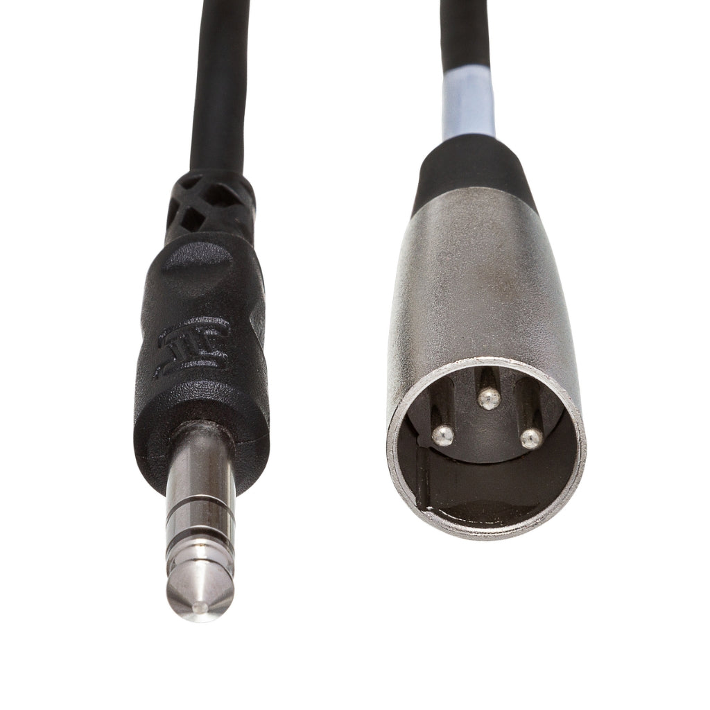 Hosa Technology - 1/4 in TRS to XLR3M - Balanced Interconnect Cable 20ft