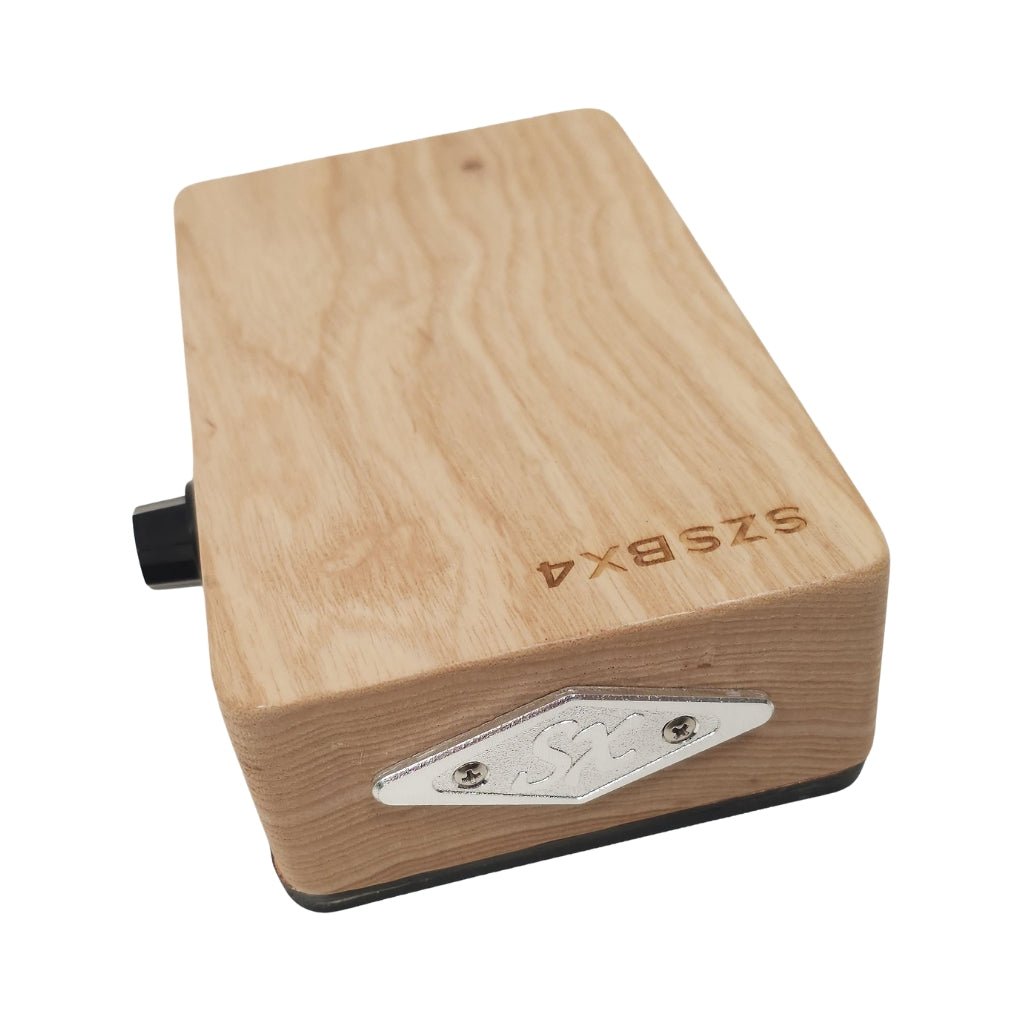 SX SZSBX4 Solid Ash Stomp Box Percussion Sky Music