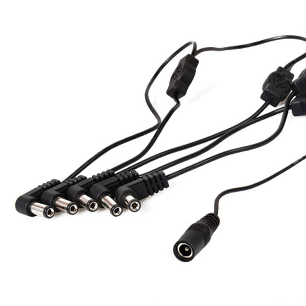 T-Rex Black DC Link Extension Cable - 75cm Pedal &amp; Pedalboard Accessories Sky Music