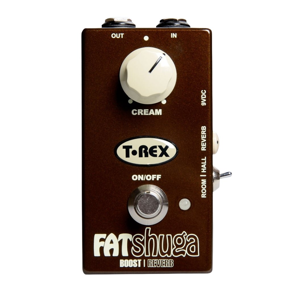 T-Rex Fat Shuga Boost and Reverb Pedal Effects Pedals Sky Music