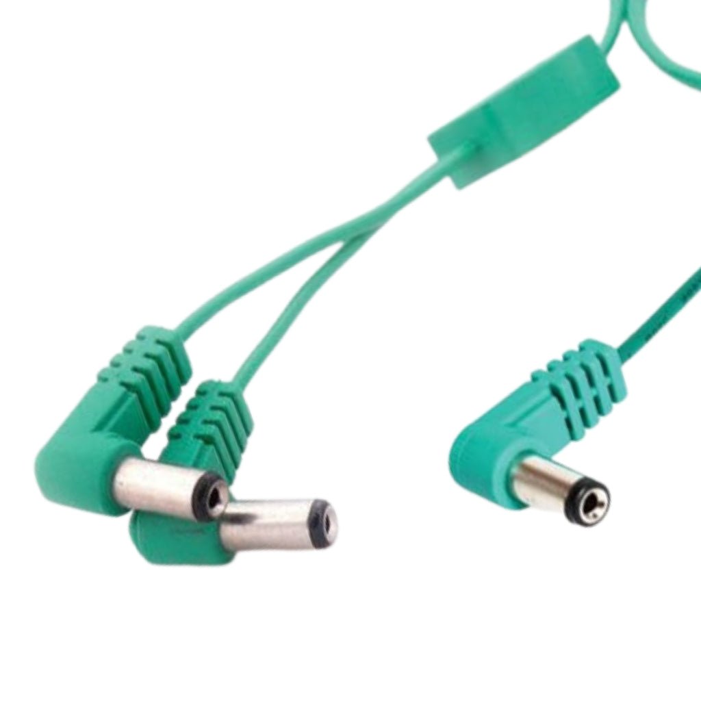 T-Rex Green Current Doubler Cable - 55cm Pedal &amp; Pedalboard Accessories Sky Music