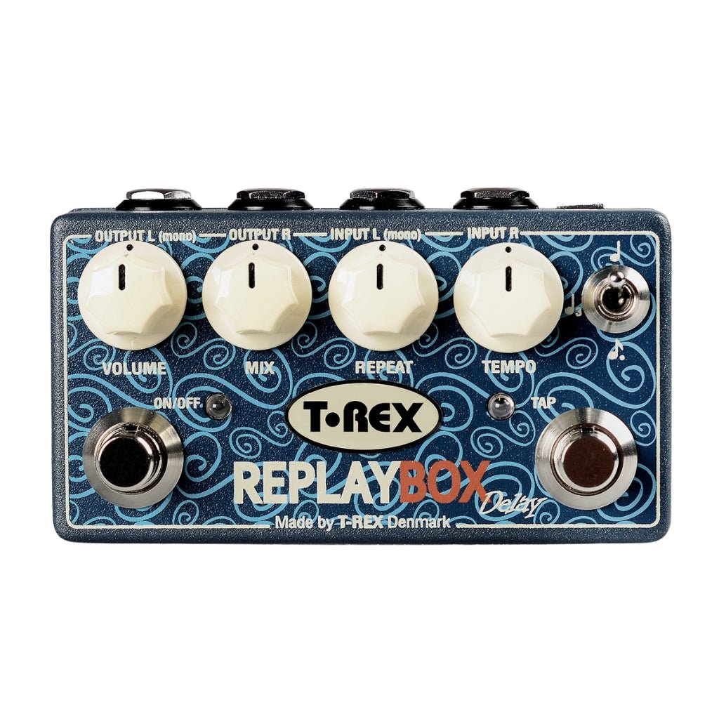 T-Rex Replay Box True Stereo Delay Pedal Effects Pedals Sky Music