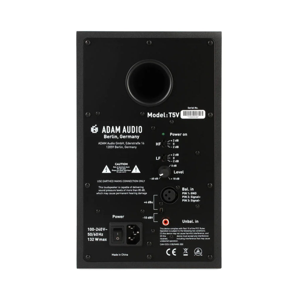 Adam Audio - T5V Nearfield Studio Monitor Single - 5 Inch