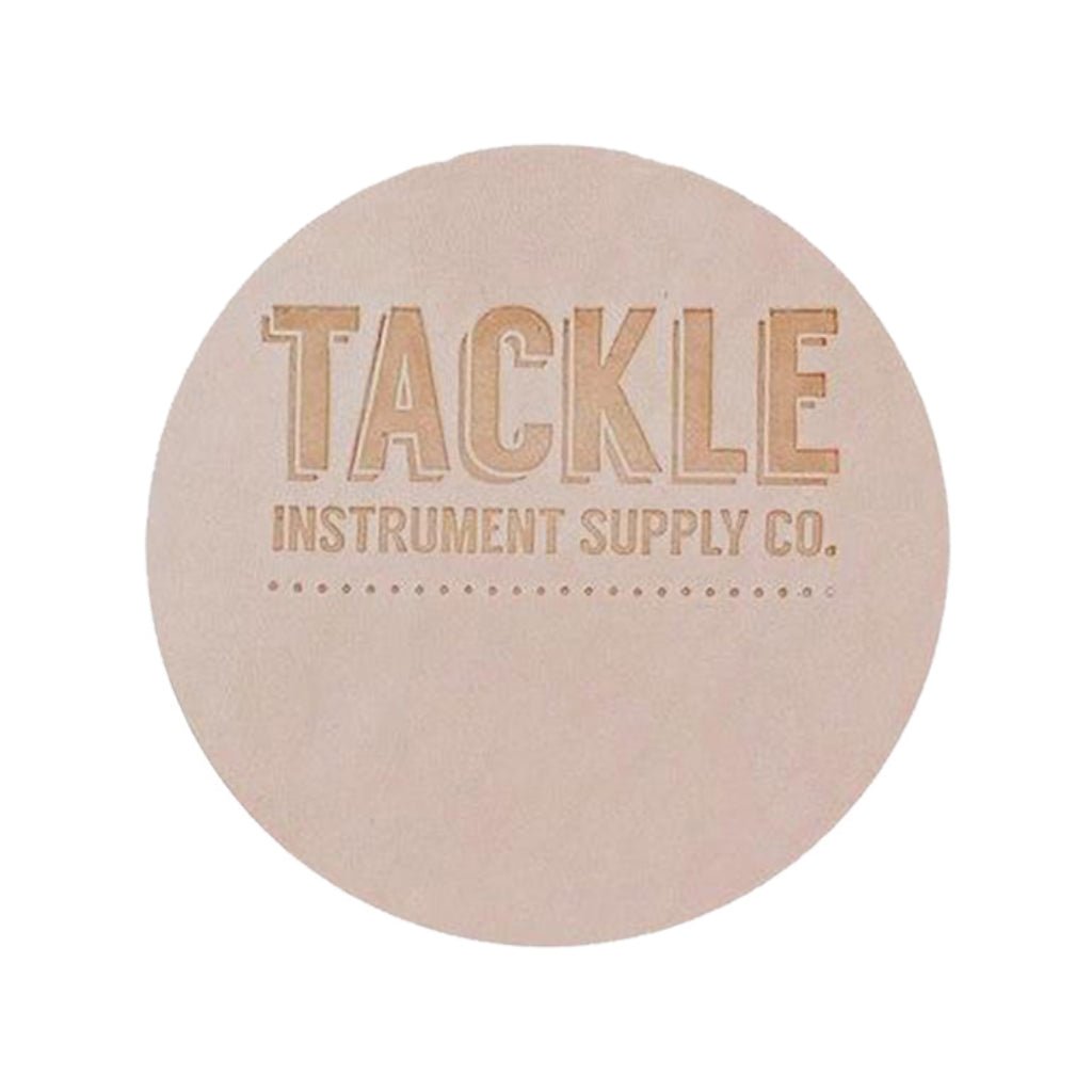Tackle Leather Bass Drum Beater Patch - Natural, Small, 2.5" Drum Bags &amp; Cases Sky Music