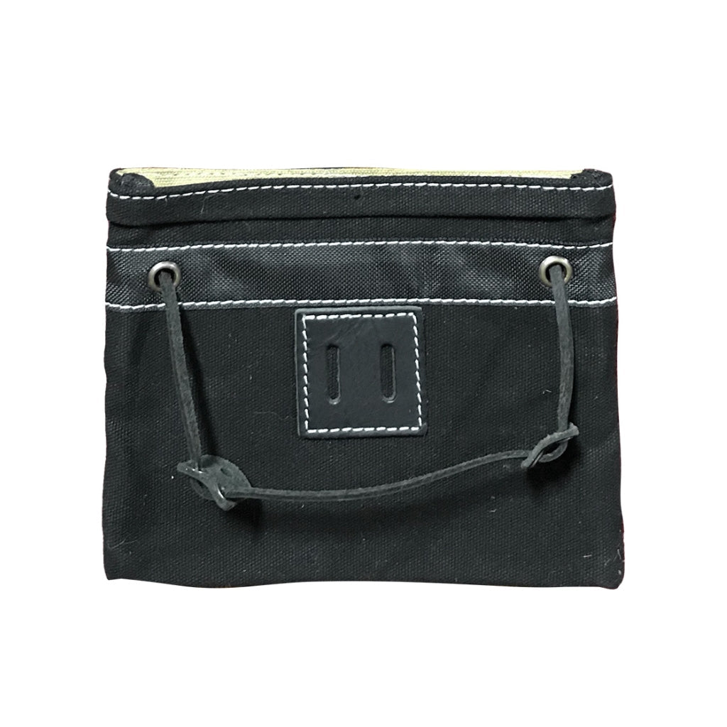 Tackle Waxed Canvas Gig Pouch - Black Drum Bags & Cases Sky Music