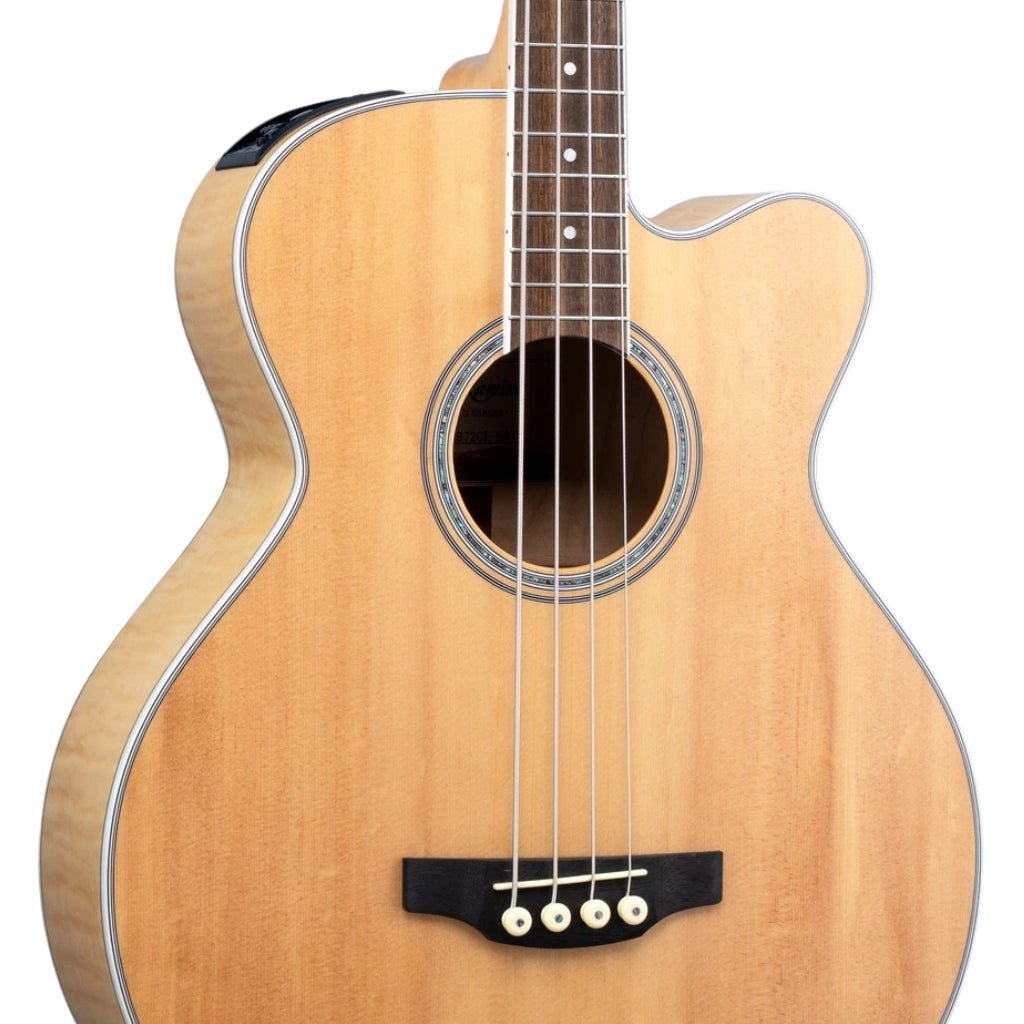 Takamine GB72 Series Jumbo Acoustic-Electric Bass Guitar - Natural Bass Guitars Sky Music