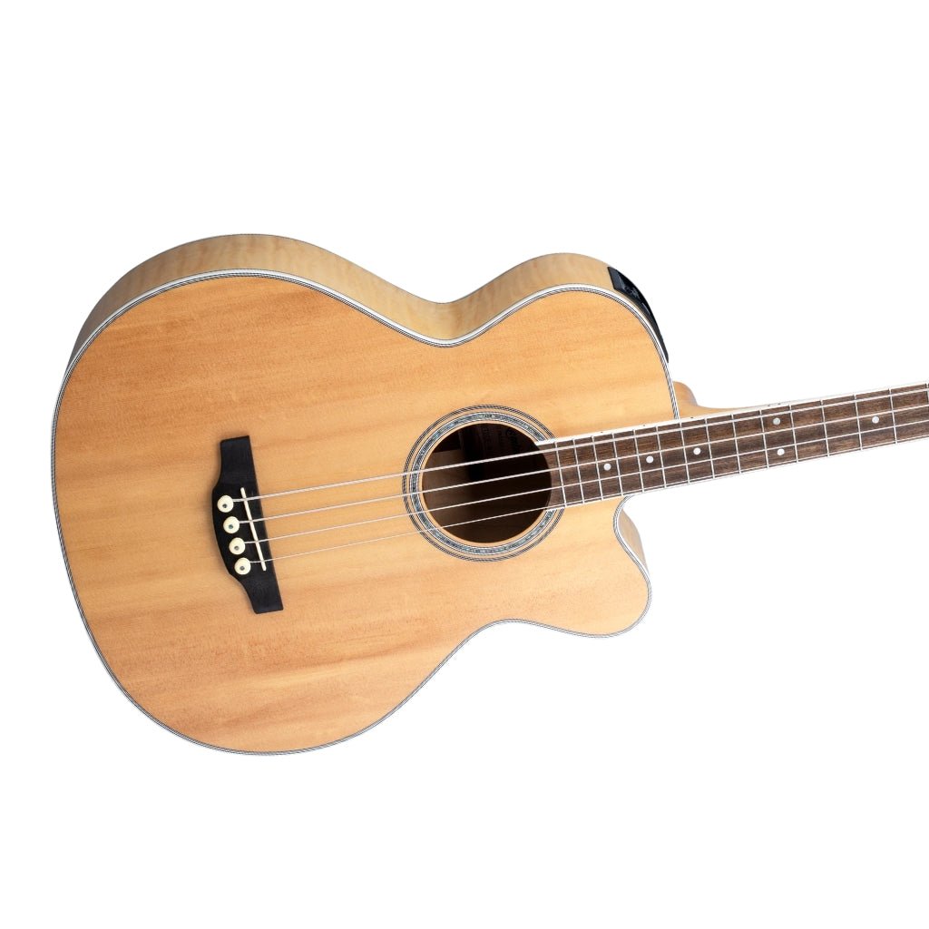 Takamine GB72 Series Jumbo Acoustic-Electric Bass Guitar - Natural Bass Guitars Sky Music