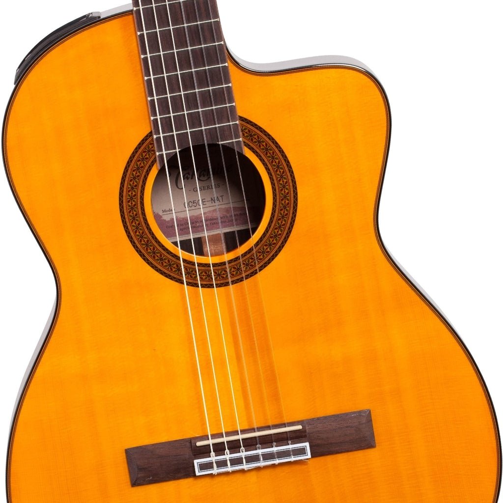 Takamine GC5CE Nylon String Acoustic-Electric Guitar - Natural Classical Guitars Sky Music