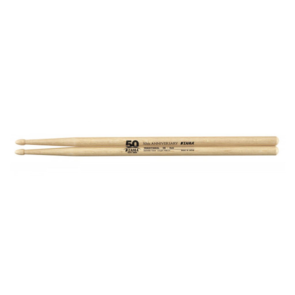 TAMA 50th Anniversary Limited Drumstick Oak 5B Drum Sticks Sky Music