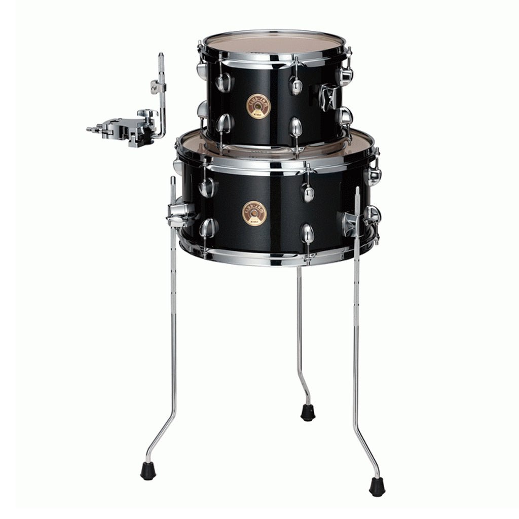Tama Club-JAM Mini 2-Piece Add-on Shell Pack &amp; Single Tom Attachment - Charcoal Mist Acoustic Drums Sky Music