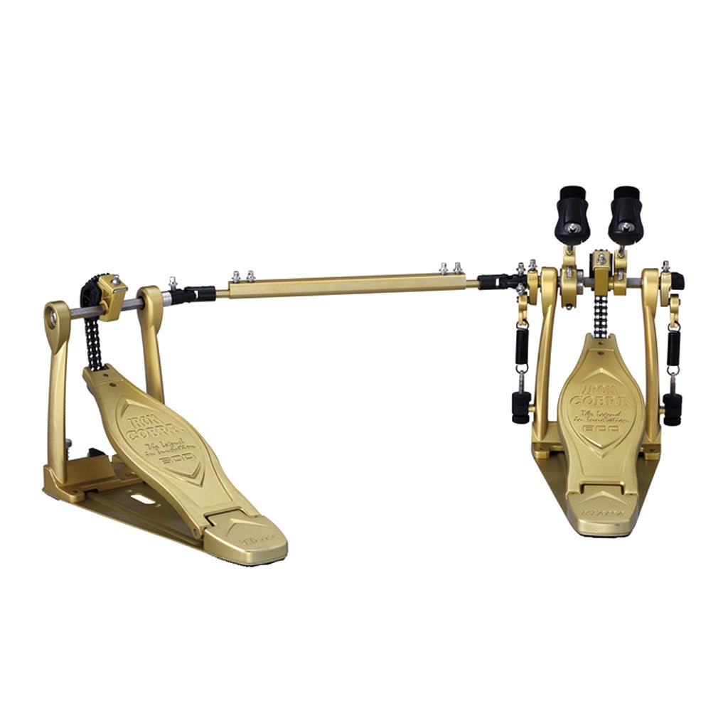 Tama HP600DTWG Iron Cobra Double - Limited Edition Gold Drum Hardware Sky Music