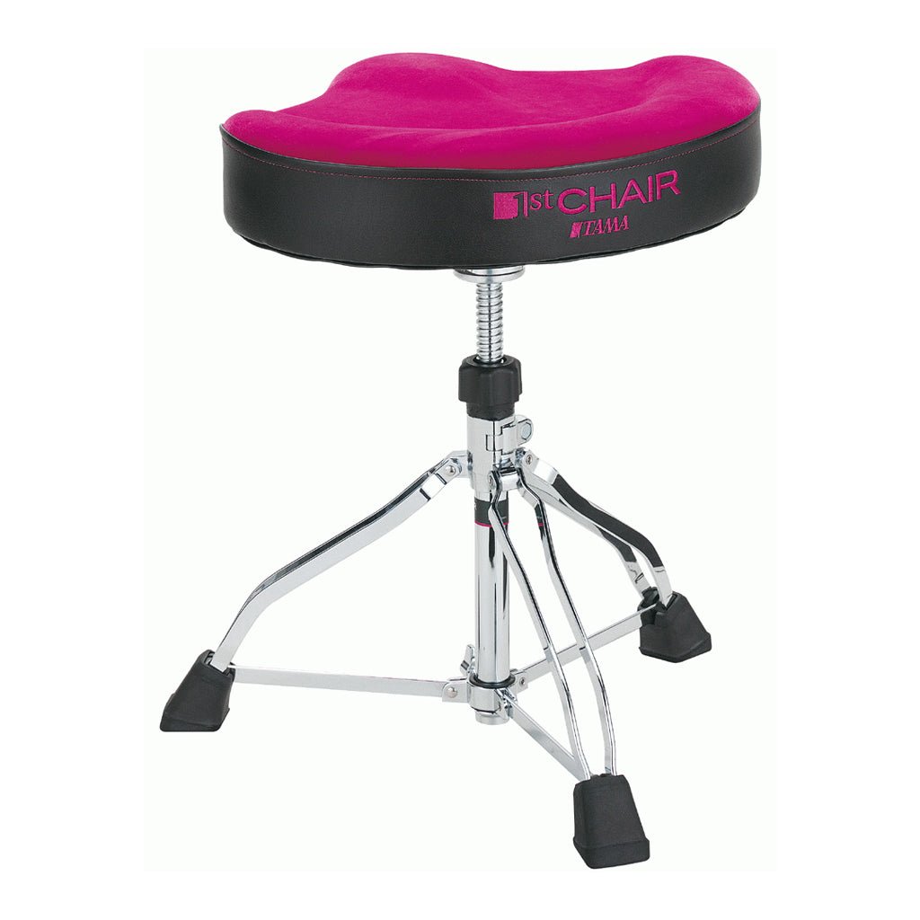 Tama HT530 1st Chair Glide Rider with Vibrant Pink Cloth Top Drum Hardware Sky Music