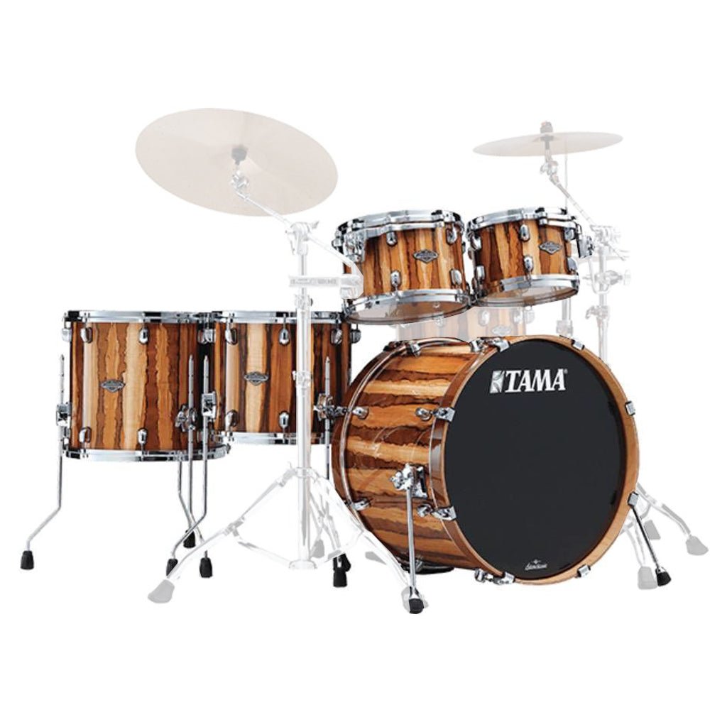 Tama MBS52RZS Starclassic Performer 5-Piece Shell Pack with 22" Bass Drum - Caramel Aurora Acoustic Drums Sky Music
