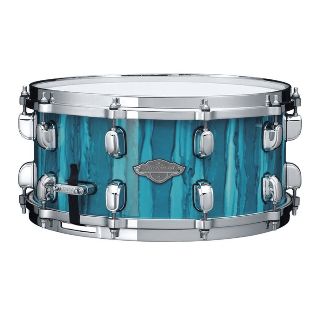 Tama MBSS65 Performer Limited Snare Drum - Sky Blue Aurora Snare Drums Sky Music