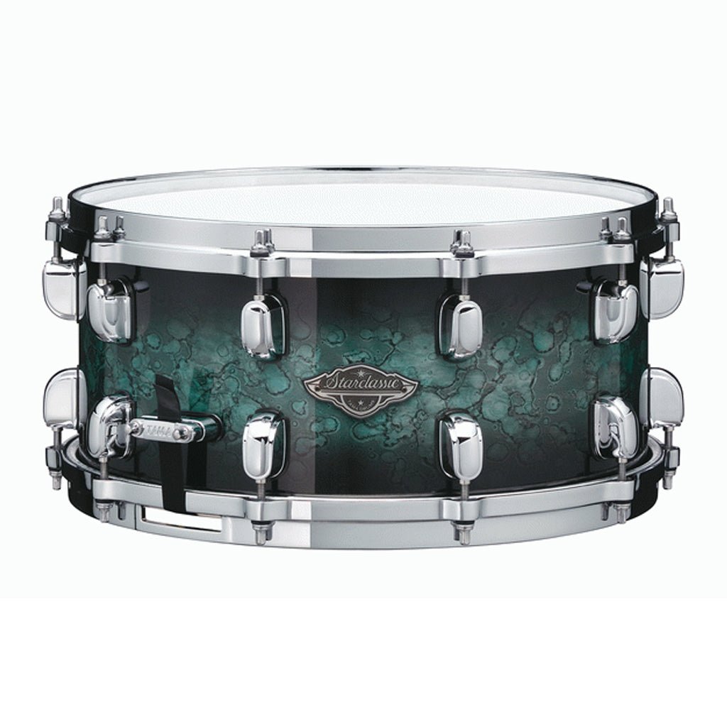 Tama MBSS65 Starclassic Performer Maple/Birch 14"x6.5" Snare Drum - Molten Steel Blue Burst Snare Drums Sky Music