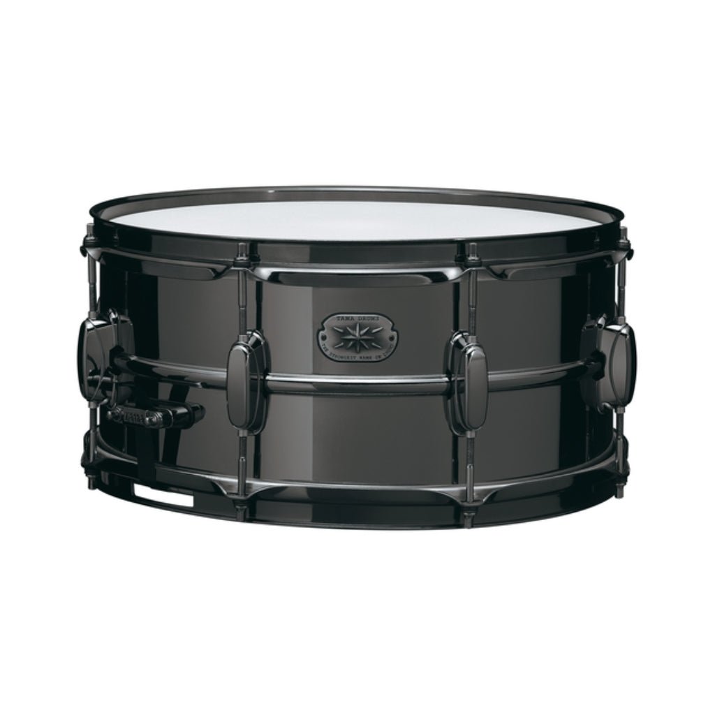 TAMA Metalworks Snare Drum - 14 x 6.5 inches, Extra Power Black Nickel Acoustic Drums Sky Music