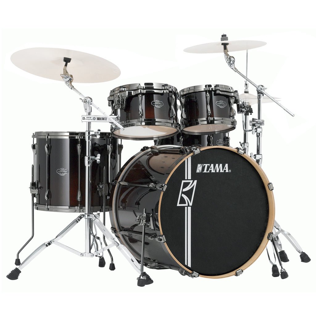 Tama ML52HZBNS Superstar Hyper Kit with HB5W Hardware Pack - Dark Mocha Fade Acoustic Drums Sky Music
