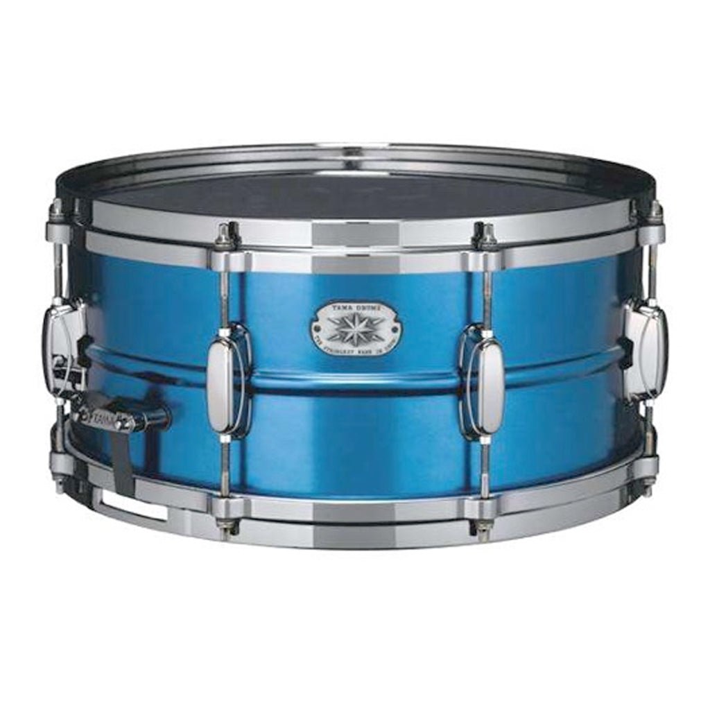Tama MT1465DBNC Metalworks 14"x6.5" Snare Drum - Satin Indigo Metallic Snare Drums Sky Music