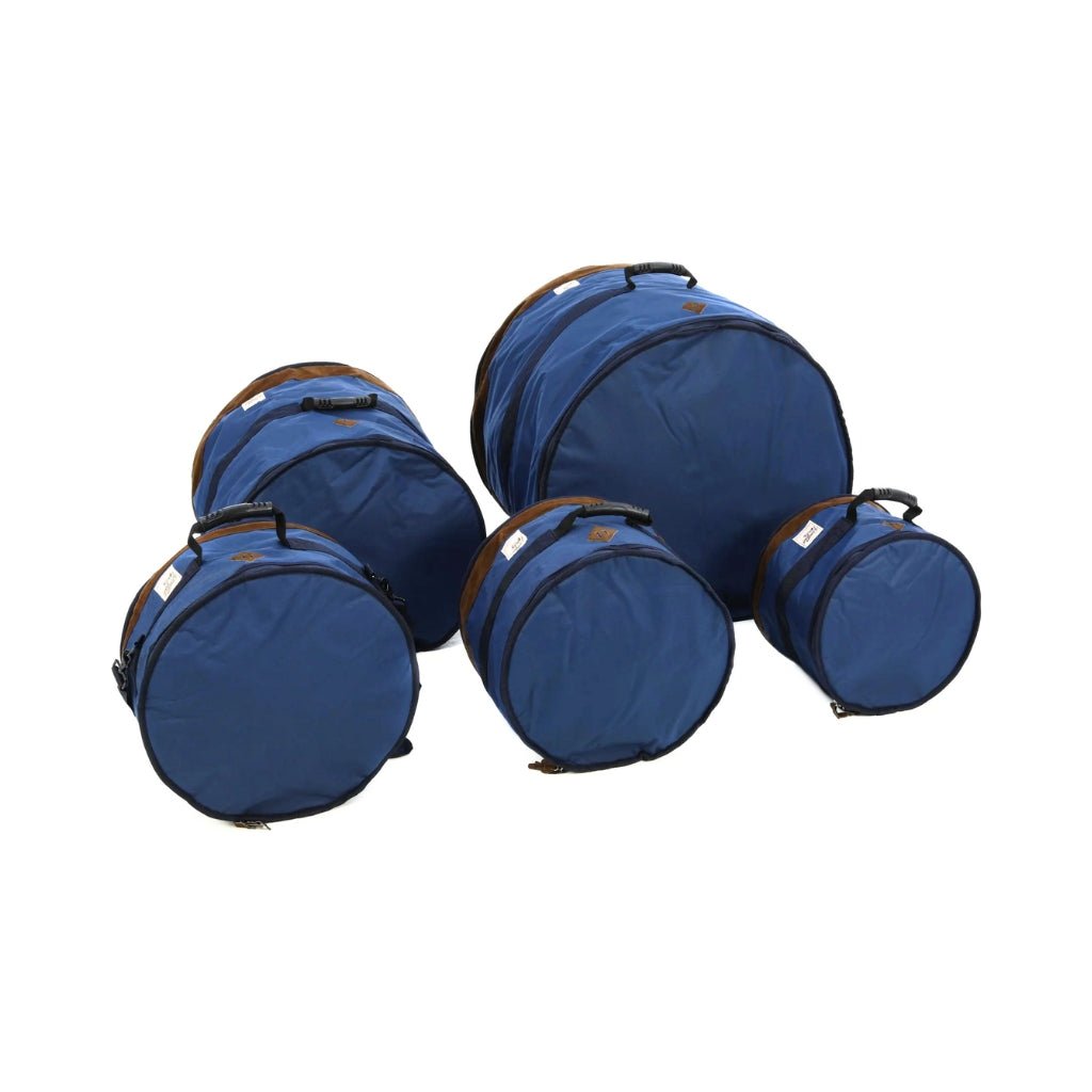 Tama Powerpad Designer 5-piece Drum Bag Set - Navy Blue Drum Bags & Cases Sky Music