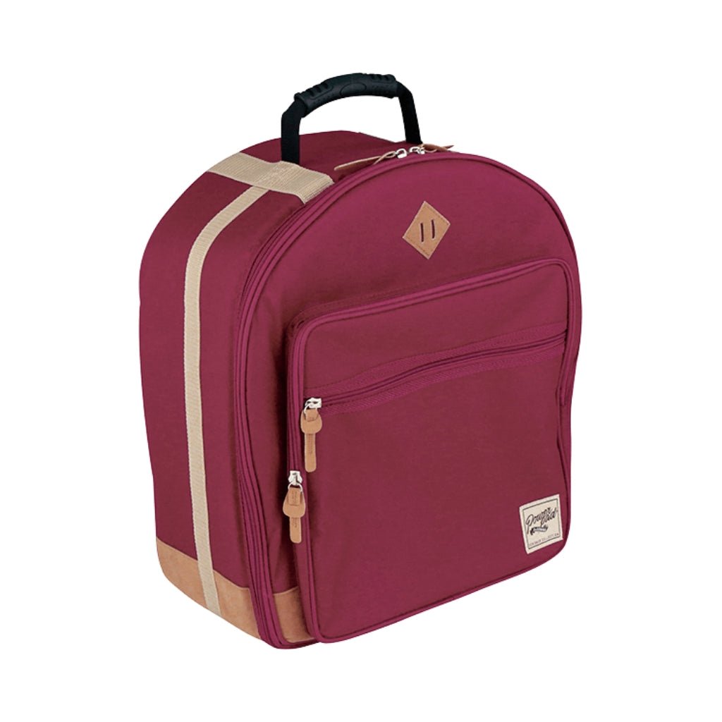 Tama Powerpad Designer Collection Snare Drum Bag - 6.5" x 14" - Wine Red Drum Bags &amp; Cases Sky Music
