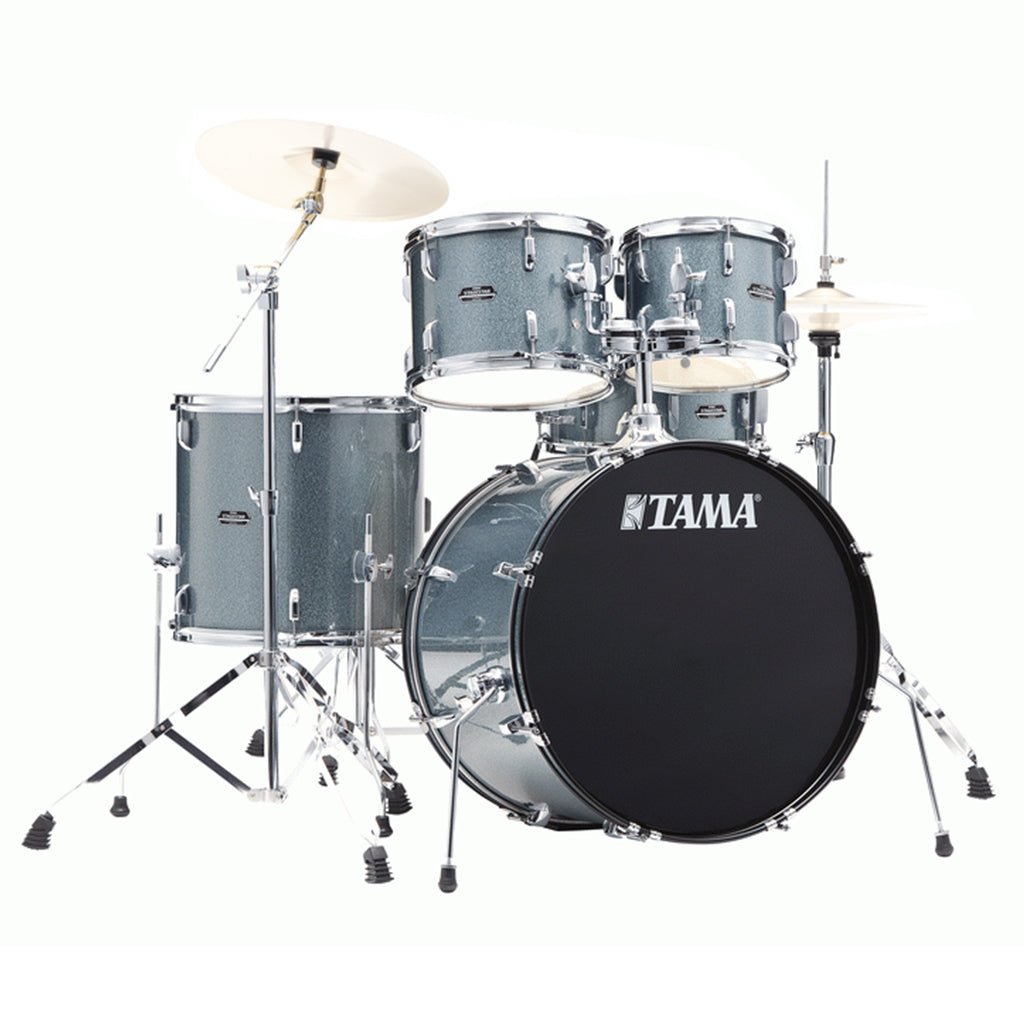 Tama ST52H5C Stagestar 5-Piece Complete Kit with 22" Bass Drum - Sea Blue Mist Acoustic Drums Sky Music
