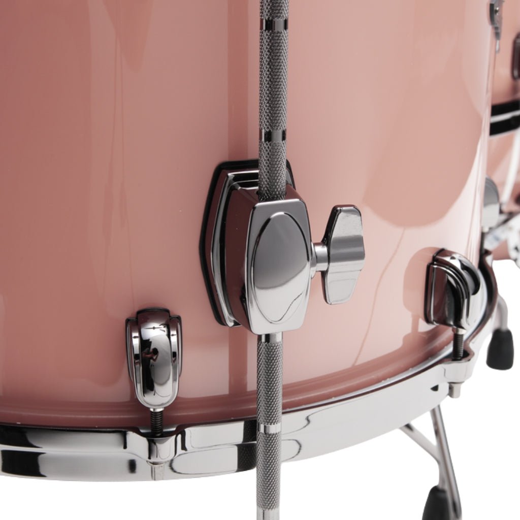 TAMA Starclassic Performer 5-Piece Shell Pack - Dusty Rose, Hyper-Drive Configuration & Black Nickel Shell Hardware Acoustic Drums Sky Music