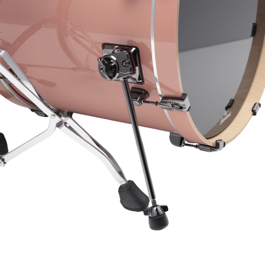 TAMA Starclassic Performer 5-Piece Shell Pack - Dusty Rose, Hyper-Drive Configuration & Black Nickel Shell Hardware Acoustic Drums Sky Music