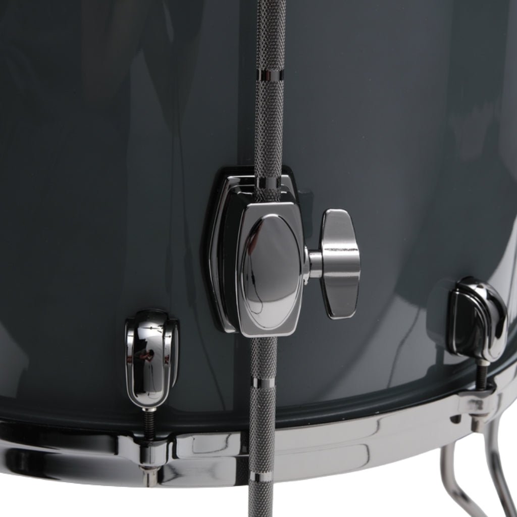 TAMA Starclassic Performer 5-Piece Shell Pack - Smoky Grey, Hyper-Drive Configuration & Black Nickel Shell Hardware Acoustic Drums Sky Music