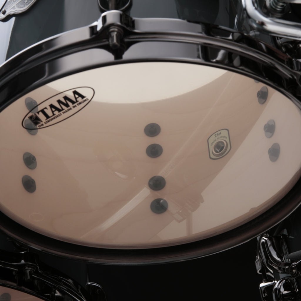 TAMA Starclassic Performer 5-Piece Shell Pack - Smoky Grey, Hyper-Drive Configuration & Black Nickel Shell Hardware Acoustic Drums Sky Music