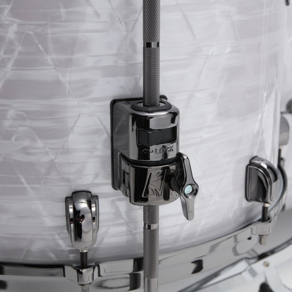 TAMA Starclassic Walnut Birch 4-Piece Shell Pack - White Pearl, Black Nickel Shell Hardware Acoustic Drums Sky Music