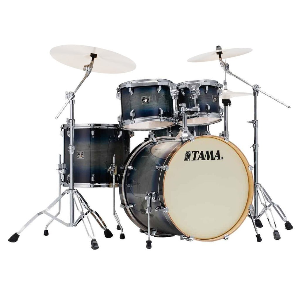 Tama Superstar Classic 5-Piece Shell Pack with 22" Bass Drum and SM5W Hardware Pack Included - Dark Indigo Burst Acoustic Drums Sky Music