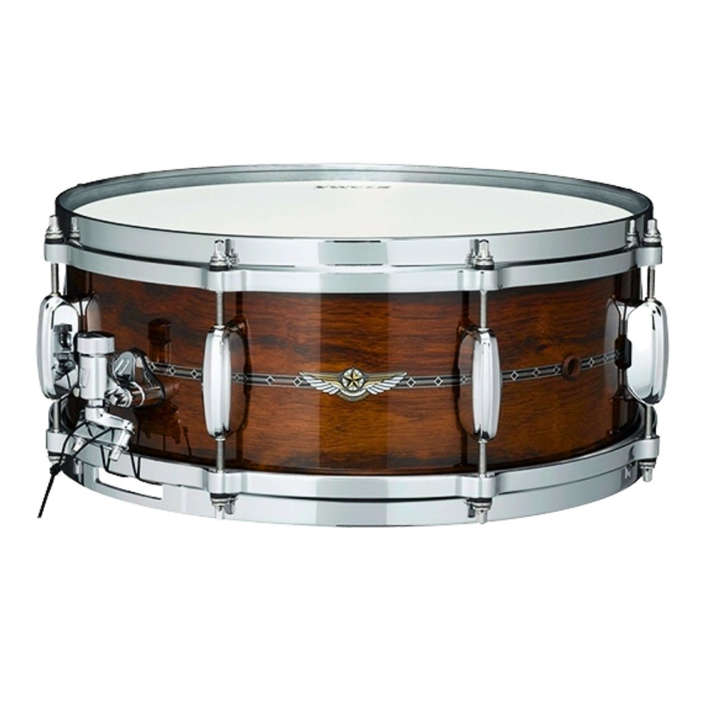 Tama TBS1465S Star Bubinga 14"x6.5" Snare Drum - Sunset Australian Acacia Burst Snare Drums Sky Music