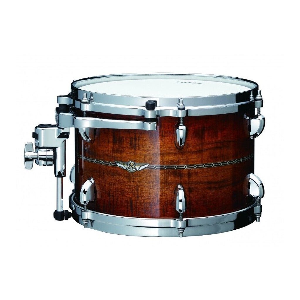 Tama TBT1007SSAC Star Bubinga 10"x7" Tom Tom - Sunset Australian Acacia Burst Acoustic Drums Sky Music