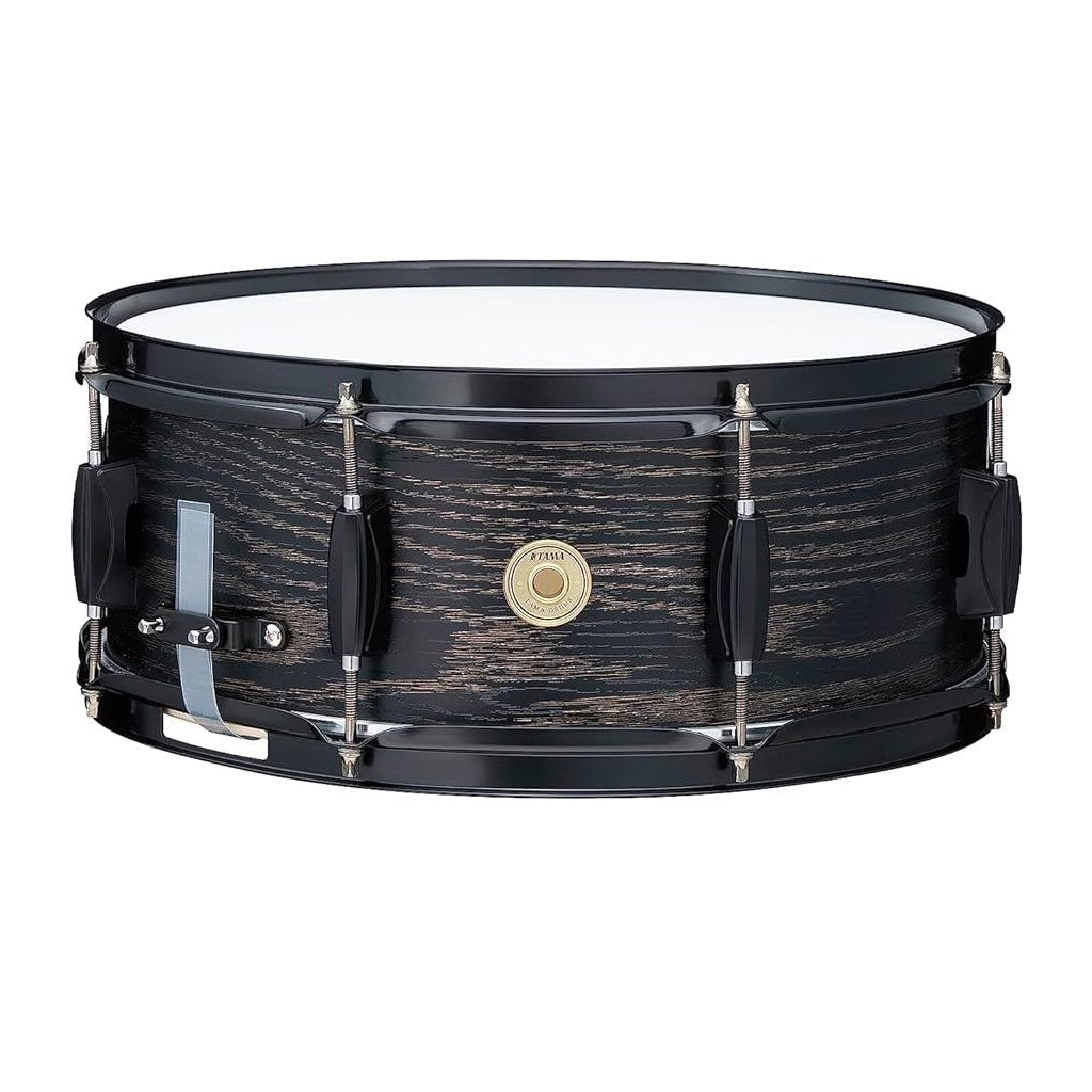 Tama Woodworks 14"x5.5" Snare Drum - Black Oak Wrap Snare Drums Sky Music