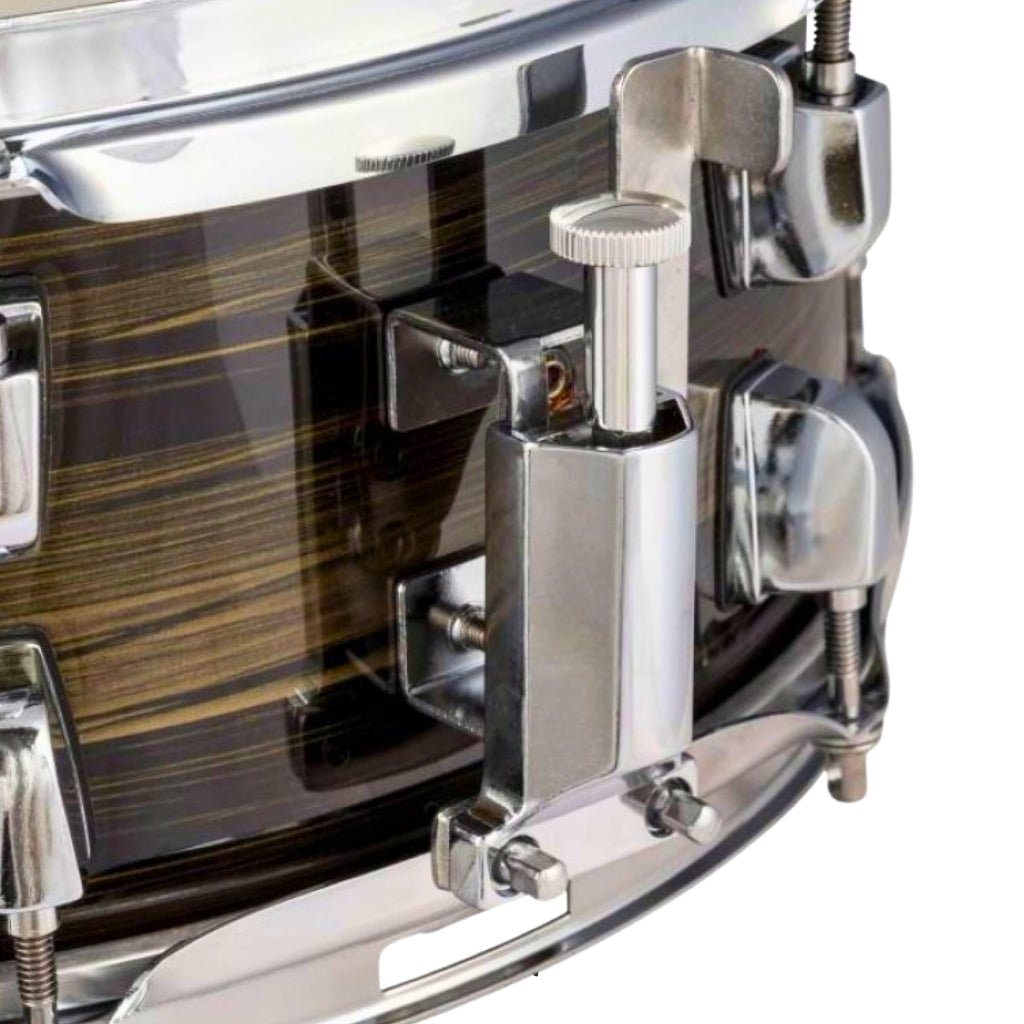 Tamburo T5LX Series Snare Drum - 5.5 inches x 14 inches, Wood Grain Black Snare Drums Sky Music