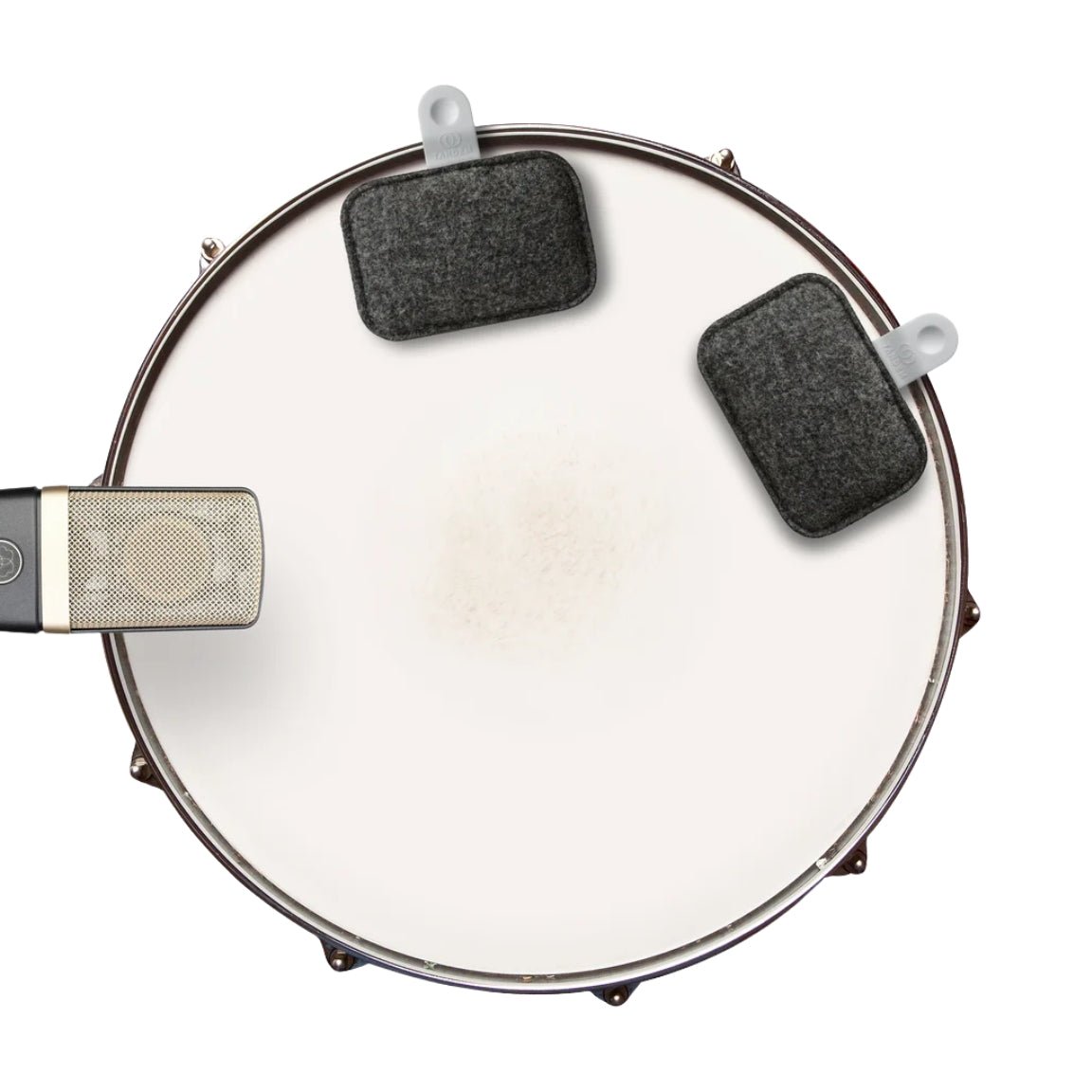 Tandem Drops 200g Drum Weight - Fog Grey Drum Accessories Sky Music