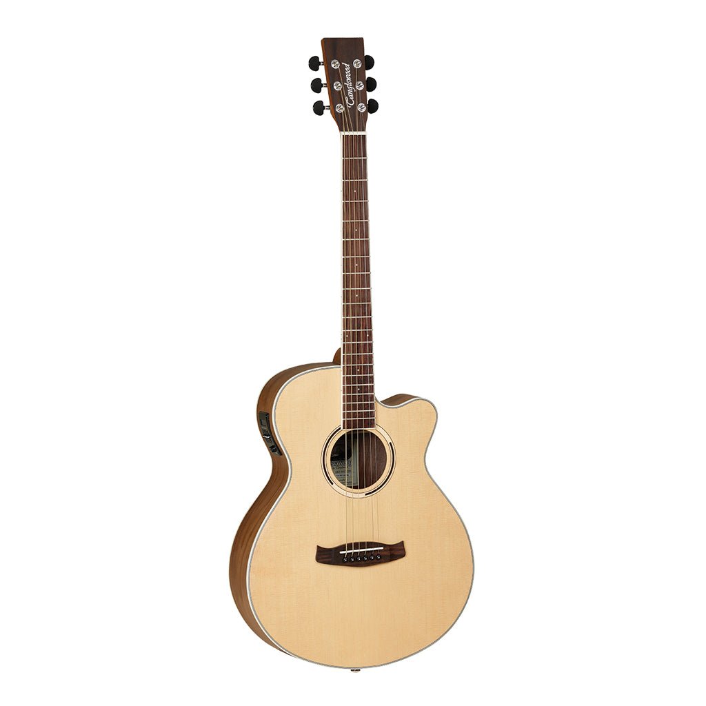 Tanglewood Discovery Exotic Superfolk C/E Black Walnut Acoustic Guitars Sky Music