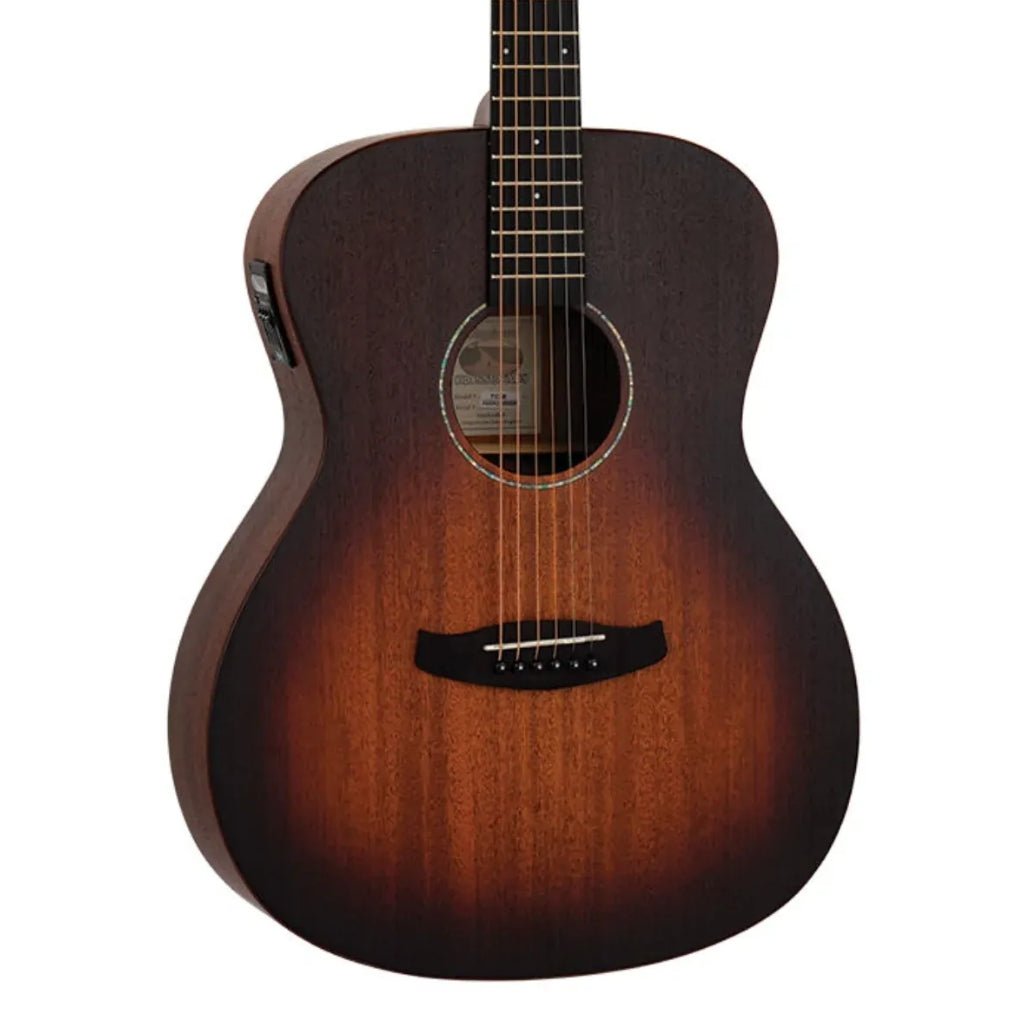 Tanglewood TC3-E Crossroads Orchestra with Pickup - Whiskey Burst Satin Acoustic Guitars Sky Music