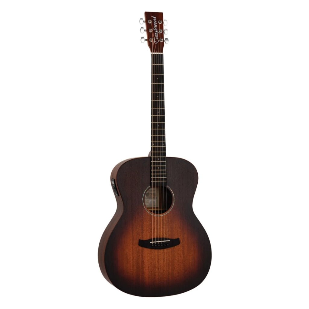 Tanglewood TC3-E Crossroads Orchestra with Pickup - Whiskey Burst Satin Acoustic Guitars Sky Music