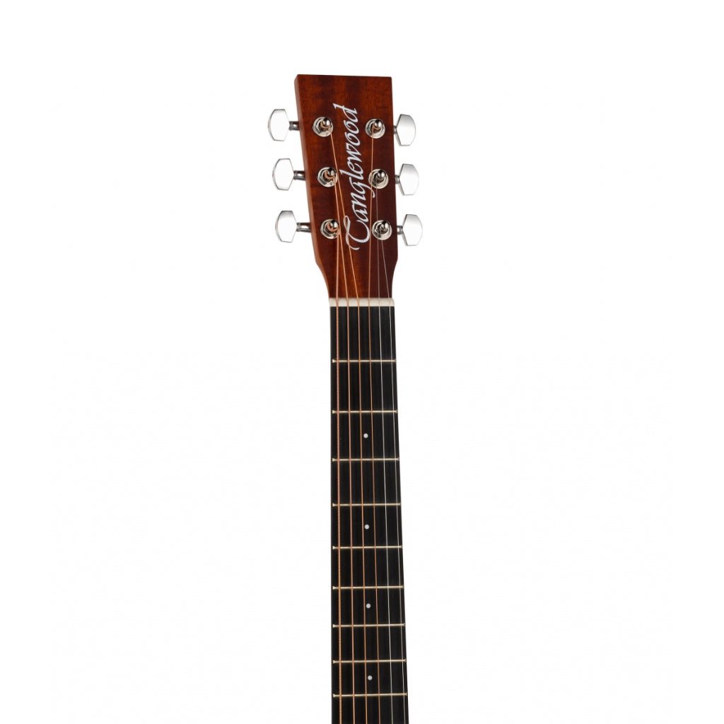 Tanglewood TC8 Crossroads Parlour Acoustic Guitar - Whiskey Burst Satin Acoustic Guitars Sky Music