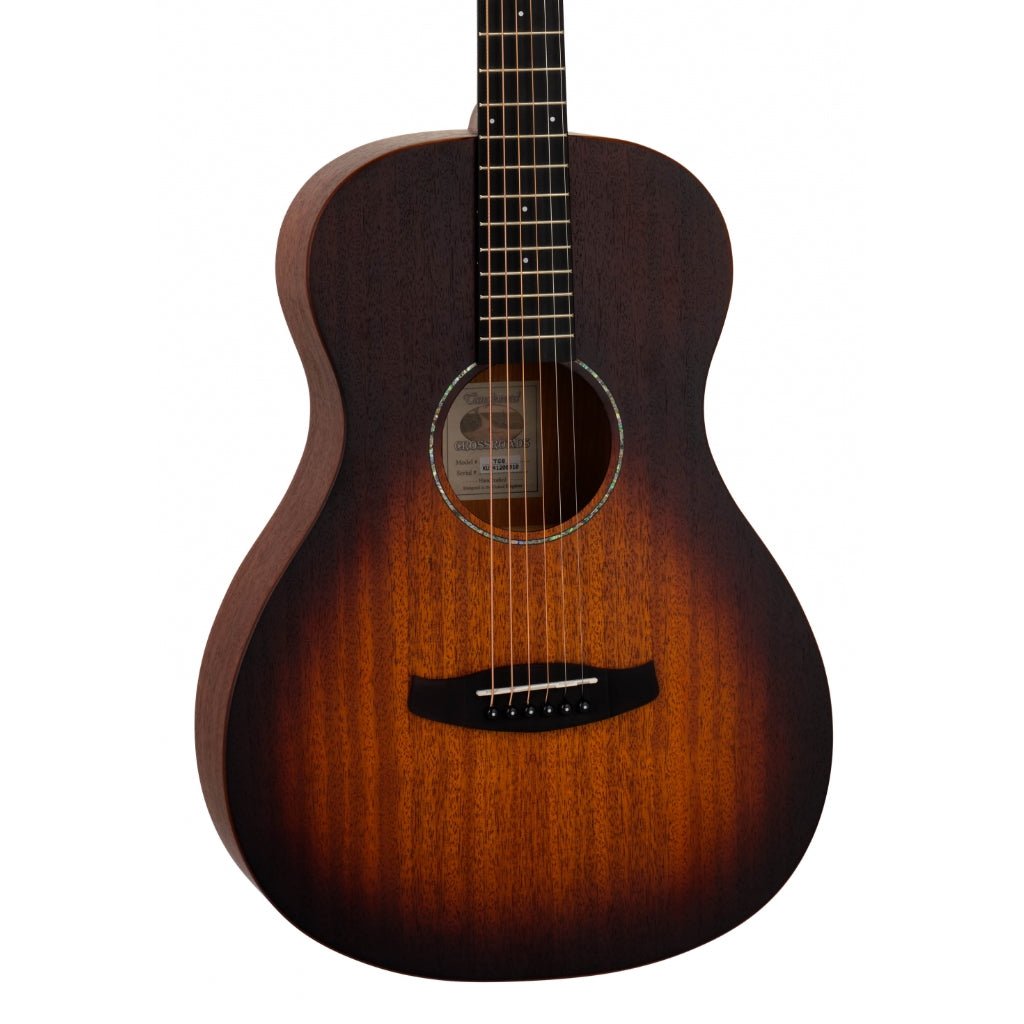 Tanglewood TC8 Crossroads Parlour Acoustic Guitar - Whiskey Burst Satin Acoustic Guitars Sky Music