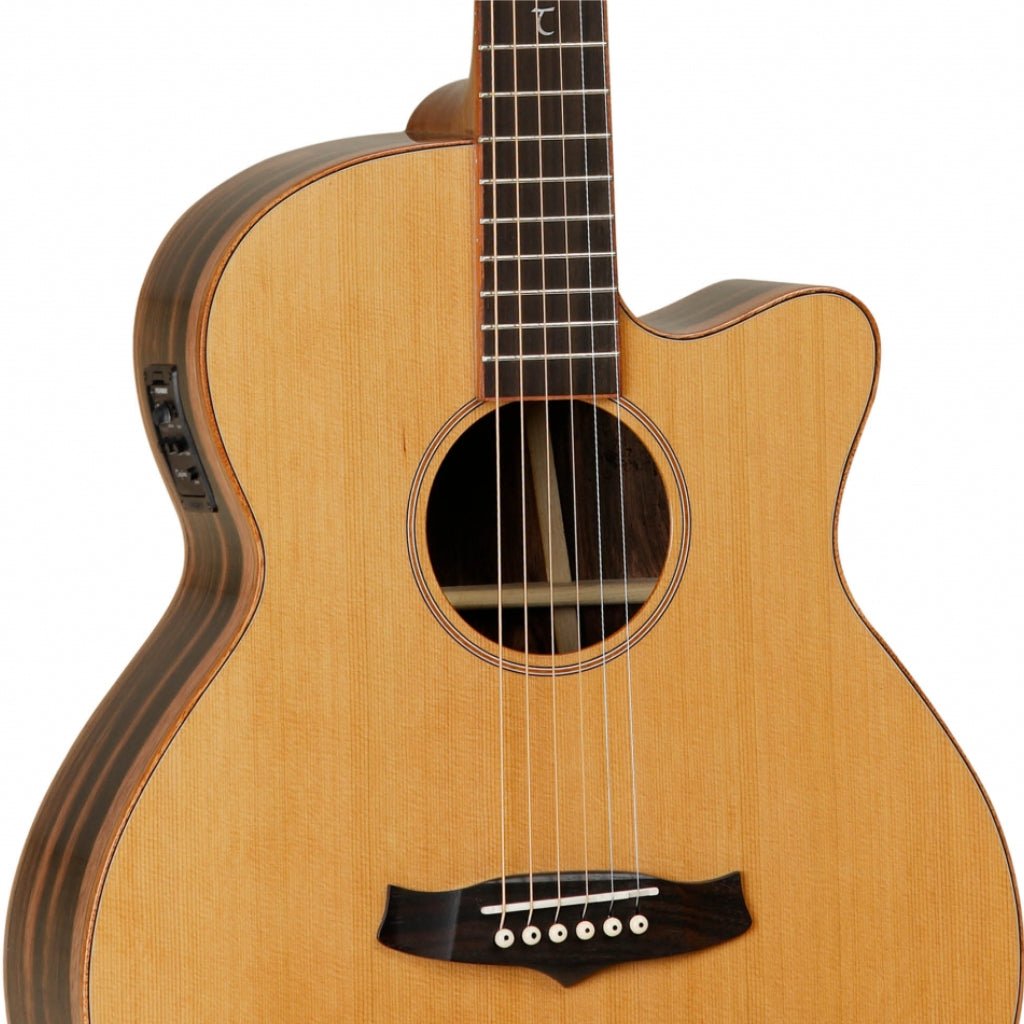 Tanglewood TJ4CE Java Super Folk Cutaway Acoustic-Electric Guitar Acoustic Guitars Sky Music