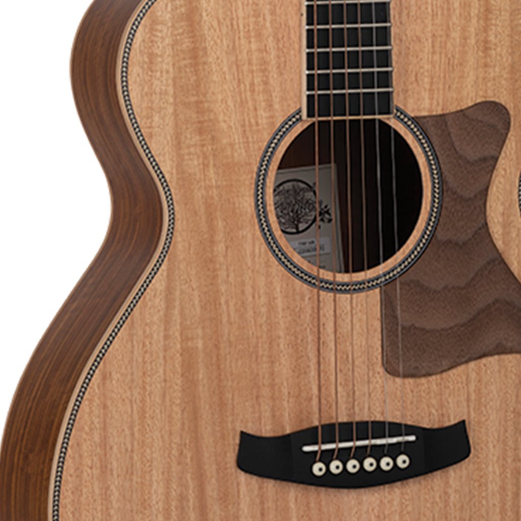 Tanglewood TRU3-HR Reunion Pro Solid Australian Red Cedar Top Folk with Hawaiian Rain Wood Back and Sides Acoustic Guitars Sky Music