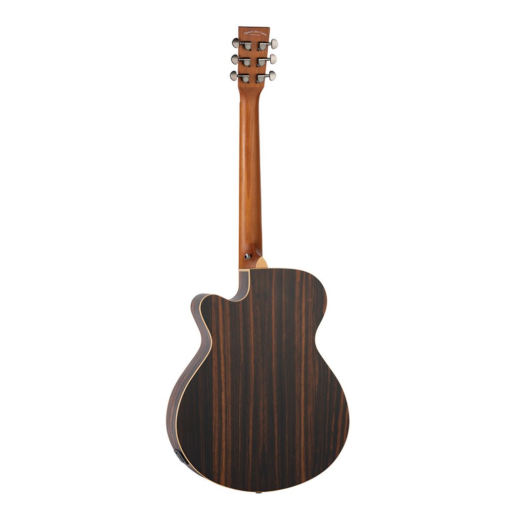 Tanglewood TRU4-CE-AE Reunion Pro Solid top all Ebony Super Folk Acoustic Guitars Sky Music