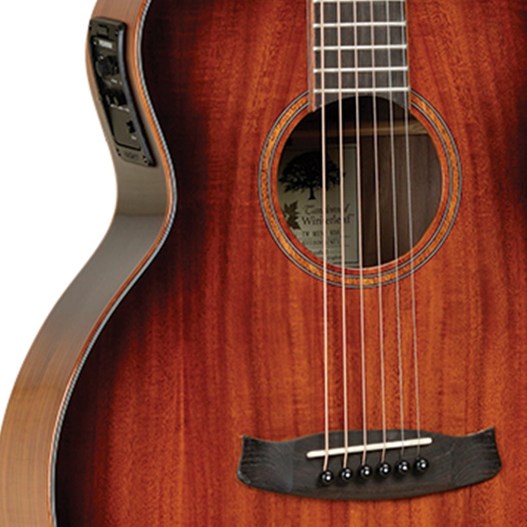 Tanglewood TWMINIKOA Winterleaf Mini Koa Electric Acoustic Guitars Sky Music