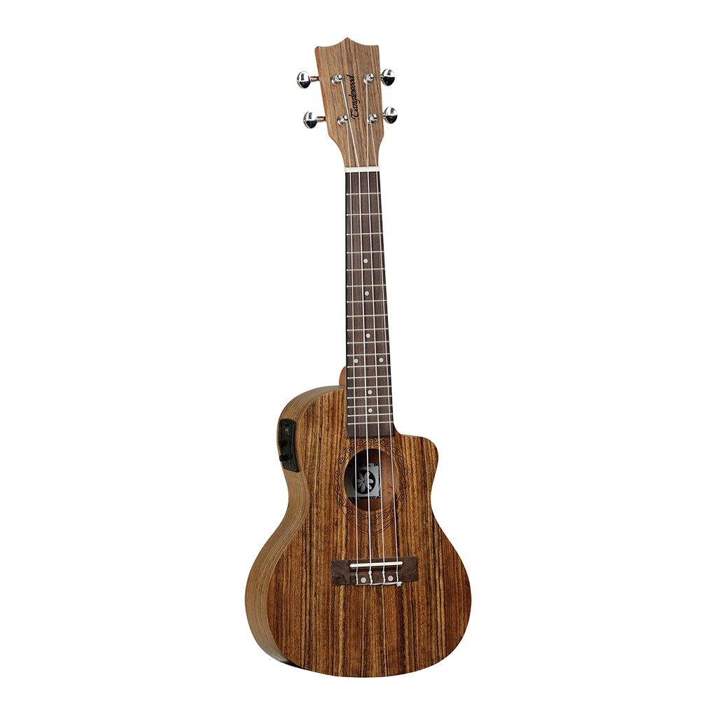 Tanglewood TWT12E Tiare Concert Uke with Pickup Ovangkol Ukuleles Sky Music
