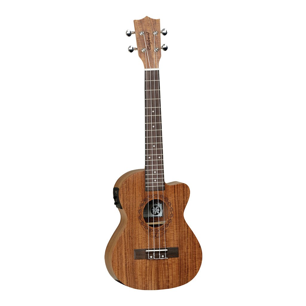 Tanglewood TWT17E Tiare Tenor Ukulele with Pickup Koa Ukuleles Sky Music