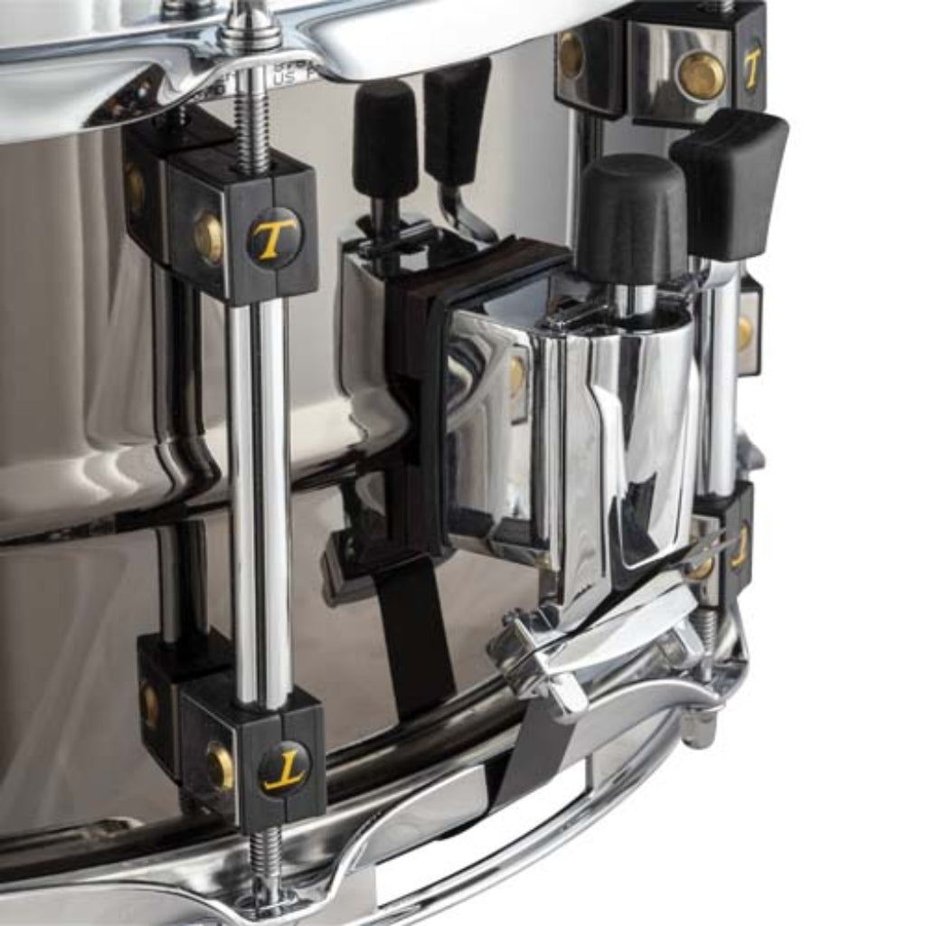 Tamburo - 14" x 5.5" - Hammered Steel Shell Snare