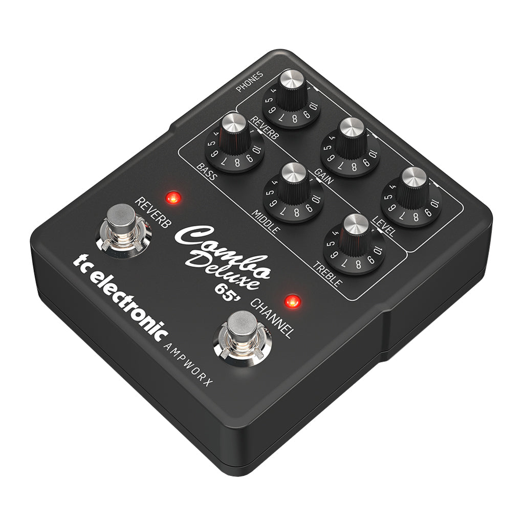 TC Electronic Combo Deluxe 65' Dual-Channel Guitar Preamp Effects Pedals Sky Music