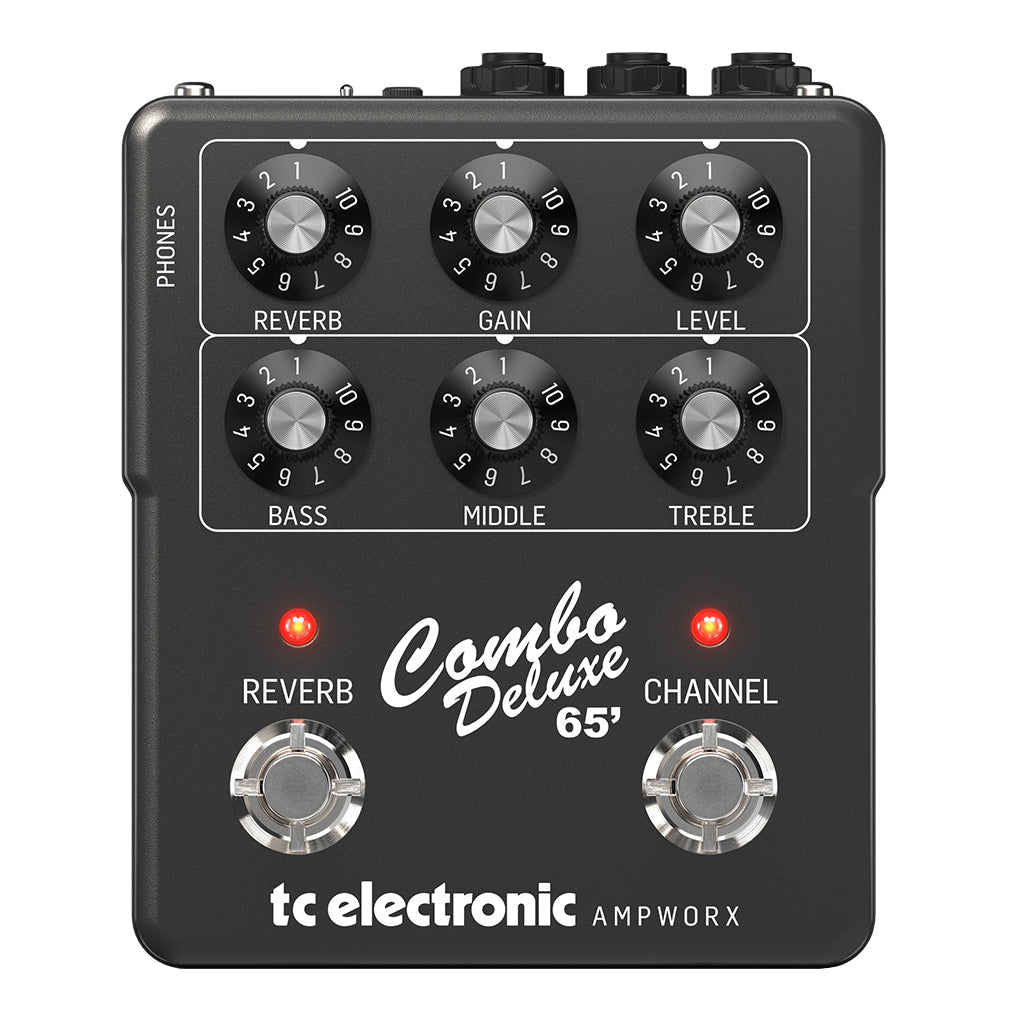 TC Electronic Combo Deluxe 65' Dual-Channel Guitar Preamp Effects Pedals Sky Music